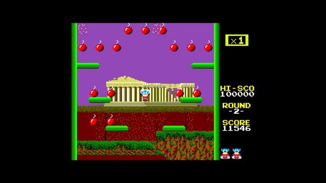 Playing Bomb Jack (ZX Spectrum Next) on CSpect - RETRO GAMES! LIVE смотреть онлайн