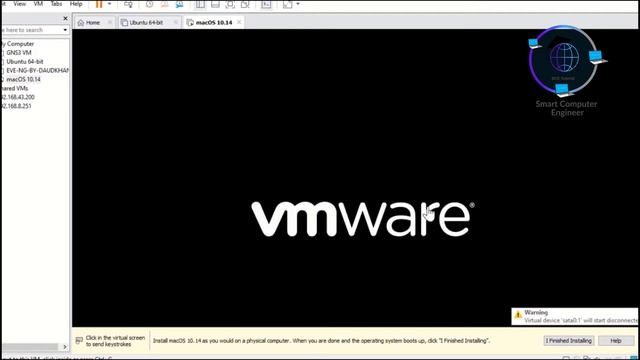 Install MAC-OS (Mojave 10.14) With Basic Setting on VMware Workstation 15.5 pro in Urdu/Hindi смотреть онлайн