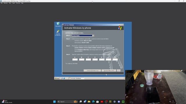 calling Windows activation to activate Windows xp (Windows Server 2003) смотреть онлайн