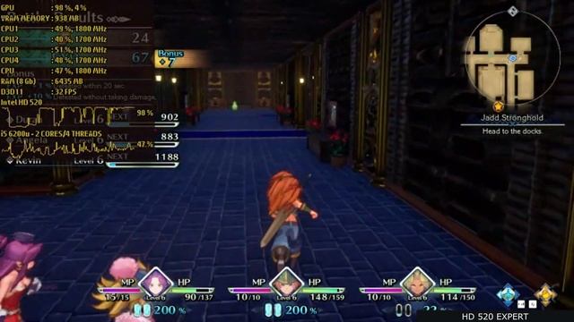 Trials of Mana Intel HD 520 смотреть онлайн