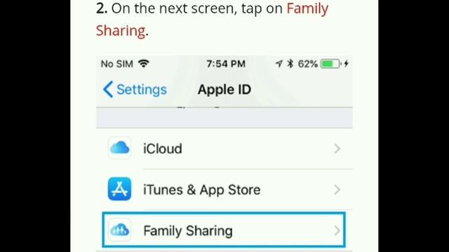 How to disable Family Sharing Program in Apple iPhone смотреть онлайн
