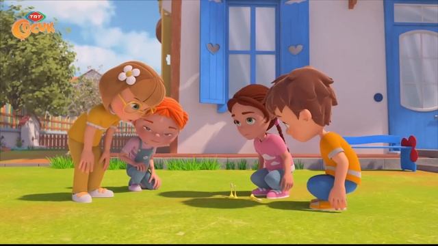 Elif ve Arkadaşları - 30 Dakika - 3 Bölüm Bir Arada - TRT Çocuk Çizgi Film смотреть онлайн