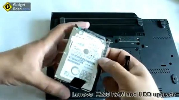 Lenovo Thinkpad X220 How to upgrade RAM and the hard drive