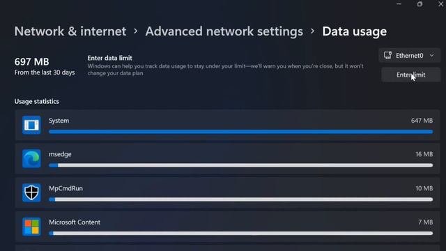 How to Setup Data Usage Limit on Windows 11 смотреть онлайн