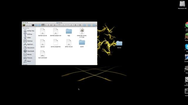 Minecraft 1.7.4 Server Tutorial - Mac смотреть онлайн