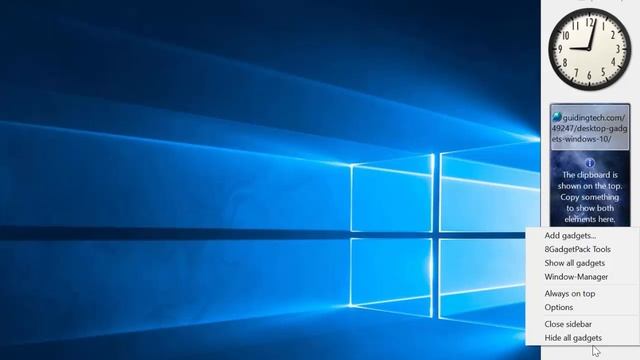 How to install Desktop Gadgets on Windows 10 смотреть онлайн
