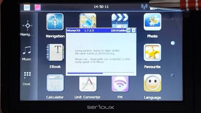 rd #277 Serioux UPQ500 GPS ROM Dump смотреть онлайн