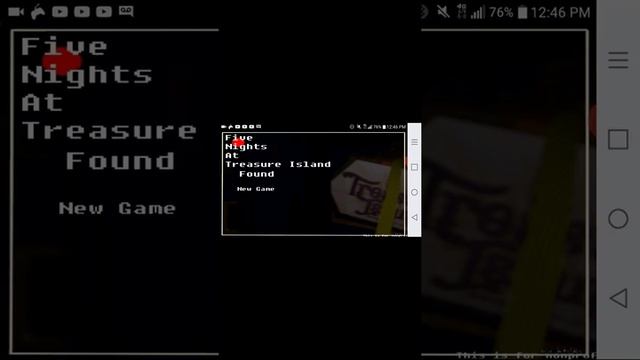 Five nights at treasure island the beginning Android | main menu смотреть онлайн