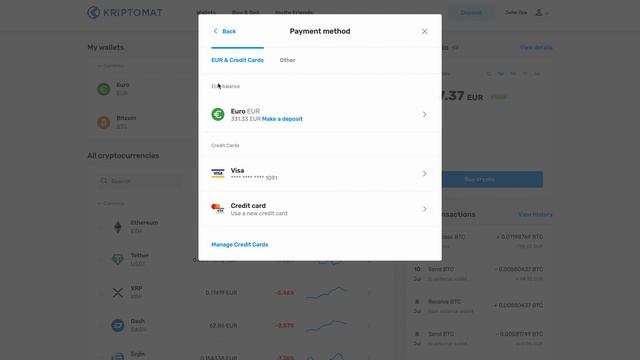 How to buy cryptocurrencies with other payment methods | Kriptomat смотреть онлайн