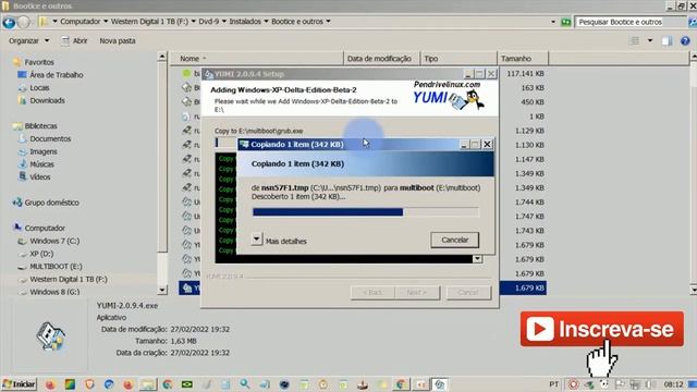 2- Windows XP Delta Edition 2022 - Criar Pendrive de Boot com o YUMI смотреть онлайн