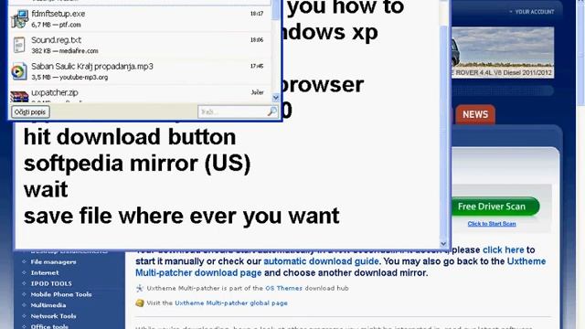 how to download and install windows xp themes part 1 смотреть онлайн