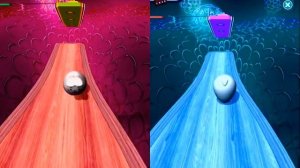 Going Balls VS Color Ball VS Reversed Balls SpeedRun Gameplay iOS Android New Update 5342