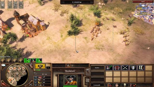 [M97] Age of Empires 3- Russian vs. Indian смотреть онлайн