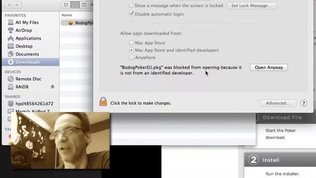 Unidentified Developer - Mac installation problems. смотреть онлайн