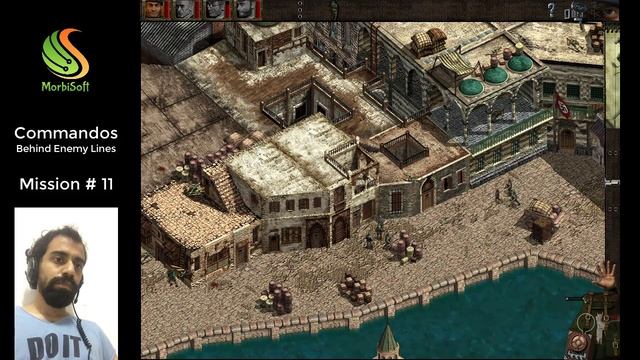 Commandos: Behind Enemy Lines (1998) - Mission 12: Up On The Roof Walk-through