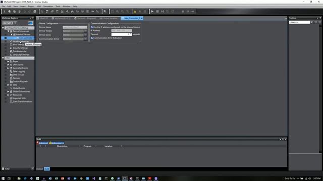 Basic Simulation of Sysmac Studio with Integrated NA HMI смотреть онлайн