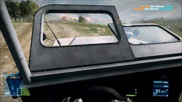 Battlefield 3 [Beta] - Caspian Border Gameplay on 27" iMac смотреть онлайн
