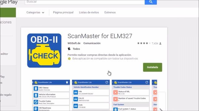 Instalar APP Para ELM327 en Android desde GooglePlay смотреть онлайн