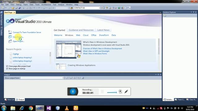 Create a First Windows Forms Application in c#.net смотреть онлайн