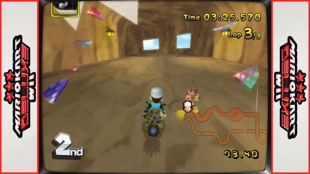 Nintendo Wii - Mario Kart Wii Deluxe Red Edition - Minecraft Cup 100cc смотреть онлайн