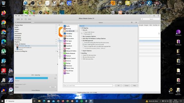 How to Rip a Cd and get the Secure Log File in Jriver Media Center смотреть онлайн