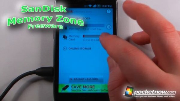 Backup And Restore Your SD Card With SanDisk Memory Zone - Android Application Weekly 14 Oct 2011