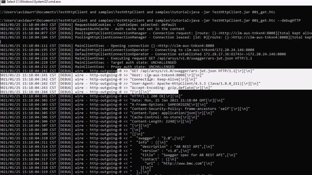 BMC Remedy Helix: How to invoke in TestHttpClient смотреть онлайн