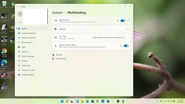 Enable Shake To Minimize In Windows 11 смотреть онлайн