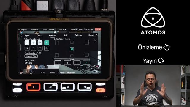 Atomos AtomX CAST Video Mikser Detaylı İnceleme