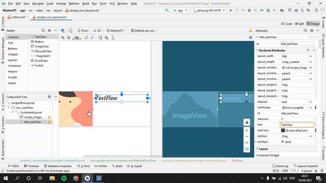 Part 4 Android Studio Aplikasi Resep Makanan Material CardView Font Family Spoonacular API Tutorial смотреть онлайн