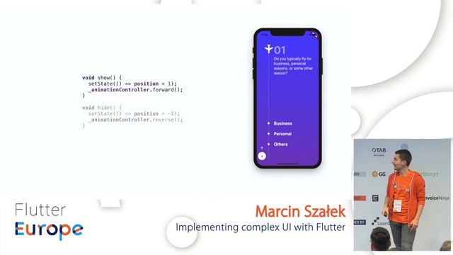 Implementing complex UI with Flutter - Marcin Szałek | Flutter Europe смотреть онлайн