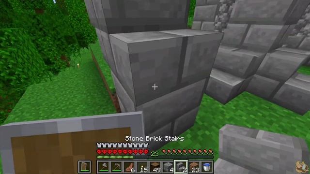 How To Build The Minecraft Dungeons House In Minecraft Hardcore! смотреть онлайн