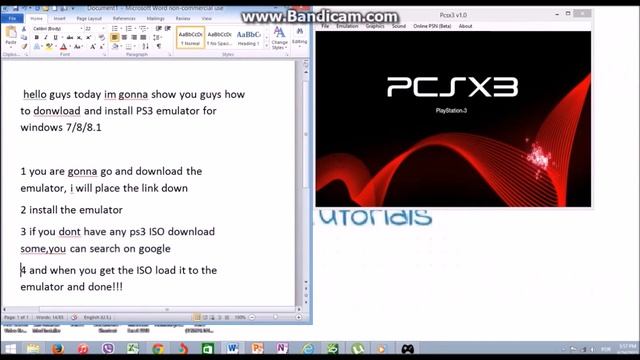 How to install PS3 emulator on Windows7/8/8.1 смотреть онлайн