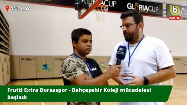 Frutti Extra Bursaspor - Bahçeşehir Koleji mücadele başladı. смотреть онлайн