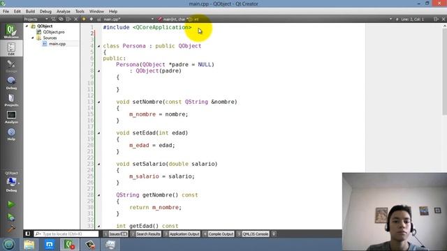 Tutorial Qt Creator - QObject смотреть онлайн