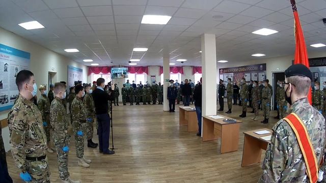 Торжественное посвящение в ряды Юнармии. Центр Патриот, г. Иркутск, 1 поток смотреть онлайн