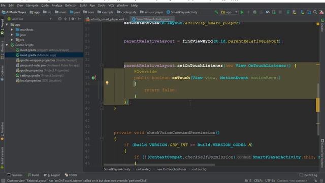Android Speech to Text without Dialog - Music Player App in Android - Speech to Text Recognition смотреть онлайн