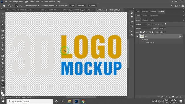 3D LOGO MOCKUP FILES | 18 PSD FILES FREE смотреть онлайн