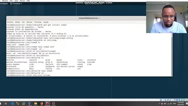 Configuracion del servidor SNMP en Debian 10.1 смотреть онлайн