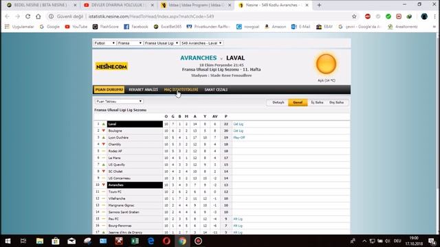 NESİNE VERİ ÇEKME EXCELİ.....MAÇ ANALİZİ смотреть онлайн