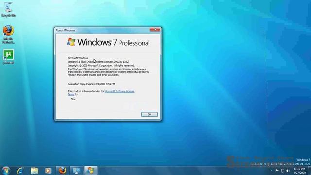 Windows 7 Professional Build 7068-HD смотреть онлайн