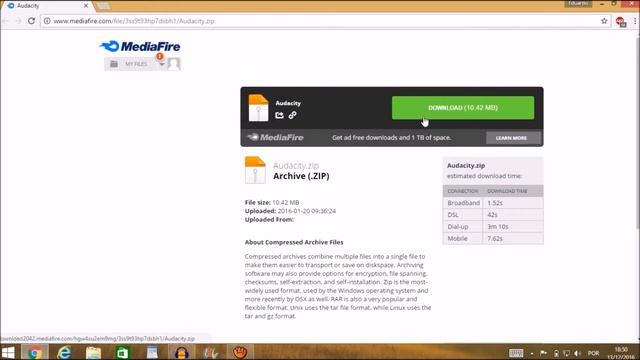 COMO BAIXAR O AUDACITY NO PC смотреть онлайн