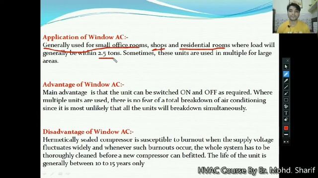 WINDOW AC (HVAC COURSE IN HINDI) Video 16 смотреть онлайн