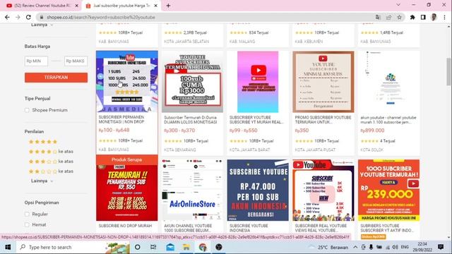 Bisnis Jualan Subscriber Youtube dengan omset puluhan juta/bulan смотреть онлайн