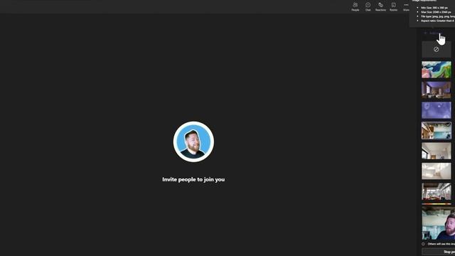 Microsoft Teams Backgrounds | How to change background in Microsoft Teams meeting | Custom Logo смотреть онлайн