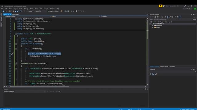 Using GPS on a Mobile Device (Android) in Unity смотреть онлайн