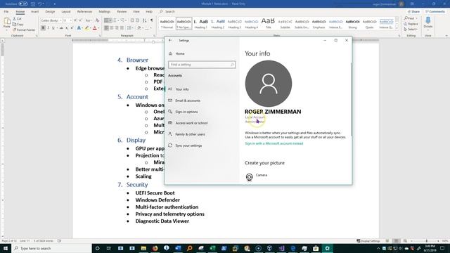 CIS140M 1.4 Windows 10 core features part 2 смотреть онлайн