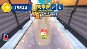 Om Nom: Run - Gameplay Walkthrough Part 1 - Running Game (iOS, Android)