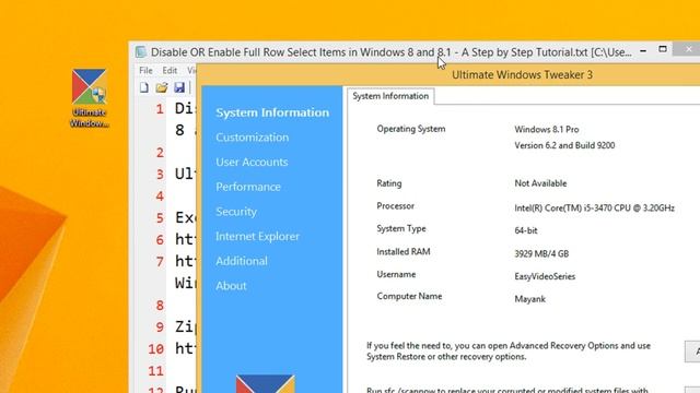 Disable OR Enable Low Disk Space Warning in Windows 8 and 8 1 A Step by Step Tutorial смотреть онлайн
