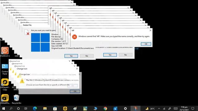 CRAZY ERROR WINDOWS 10X смотреть онлайн